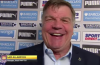 Sam Allardyce positively beaming after West Ham exit