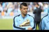 A chuffed Sergio Aguero talks about winning the shiny golden boot award