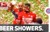 Bayern celebrate Bundesliga title in the only way possible – beer showers!