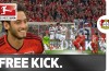 Hakan Calhanoglu’s fantastic free kick for Leverkusen vs Bayern