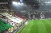 Fan footage of Juventus’ pre match mosaic and Tifo vs Real Madrid