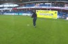 Randers FC fan nonchalantly scores top corner shot to scoop 100,000 kroner halftime prize