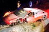 PICS: Arturo Vidal’s smashed up Ferrari after crashing under the influence