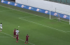 Liverpool starlet Sheyi Ojo produces ultra slow penalty run-up for England U18