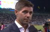 Steven Gerrard officially unveiled by LA Galaxy during half time