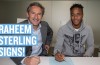 “Mum says I look good in blue” quips Raheem Sterling in first Man City interview