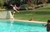 Gareth Bale posts slow-mo scissor kick while plunging into a swimming pool