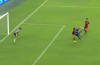 Former Chelsea forward Demba Ba with an acrobatic finish for new side Shanghai Shenhua