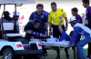 Matias Alonso takes time wasting to new levels after leaping off a stretcher