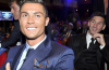 Lets all read way too much into this cheeky grin by Messi during Ronaldo’s speech