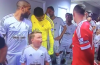 Swansea mascots mind blown at the sight of Wayne Rooney