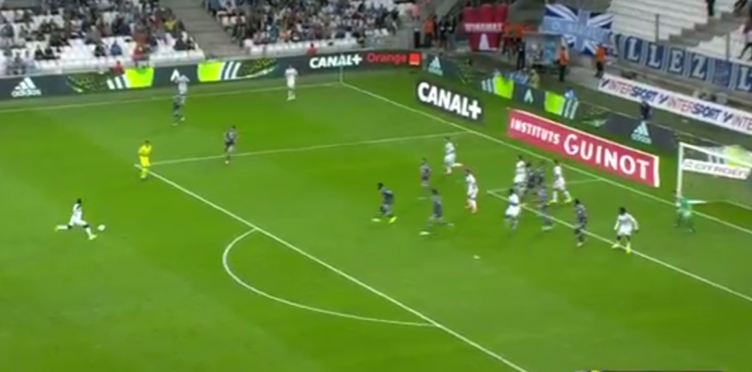 Benjamin Mendy hits glorious first timer for Marseille vs Bastia