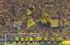 Dortmund celebrate with the yellow wall like they have won the league