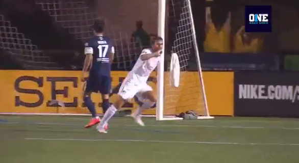 Twisting this way and that Raul scores classy goal for New York Cosmos