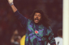 René Higuita celebrates 20th anniversary of his scorpion kick by recreating it