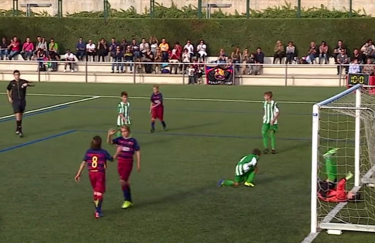 Another week, another classy goal from Barca’s youngsters