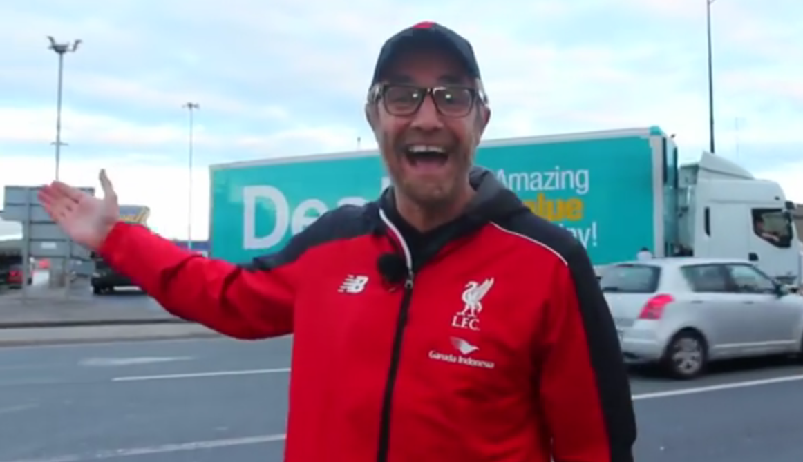 Liverpool fans have already unearthed a pretty funny Jurgen Klopp impersonator