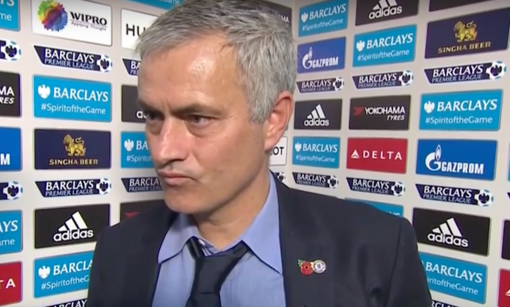 “I have nothing to say” Shy Mourinho gives bizarre interview after loss to Liverpool