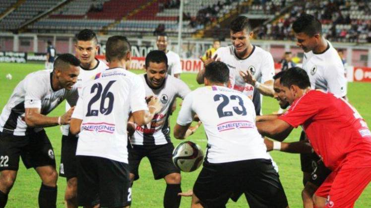 Venezuelan footballer Cesar Martinez makes ball levitate in spooky goal celebration