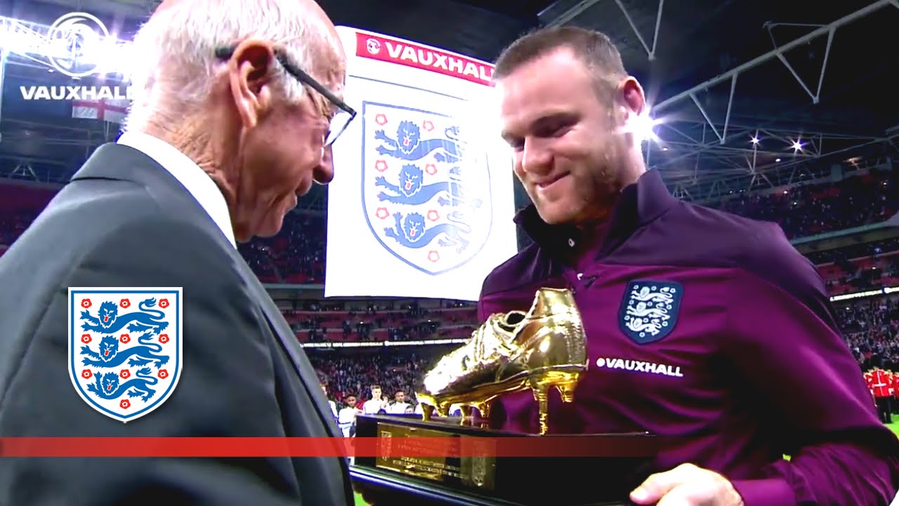 How they made Wayne Rooney’s shiny golden boot