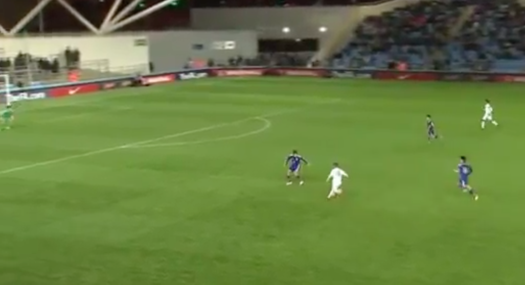 Arsenal’s Dan Crowley scores superb solo goal for England U19