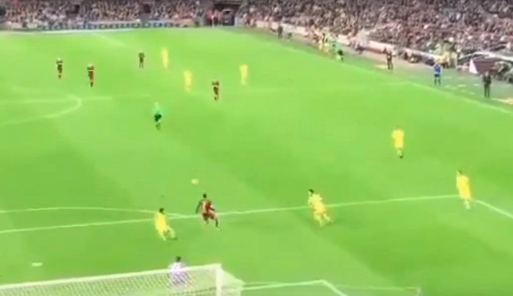 Behind the goal fan footage of that special Neymar goal