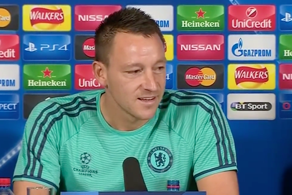 “I’ll take it from the best but not him” John Terry takes a pop at Robbie Savage