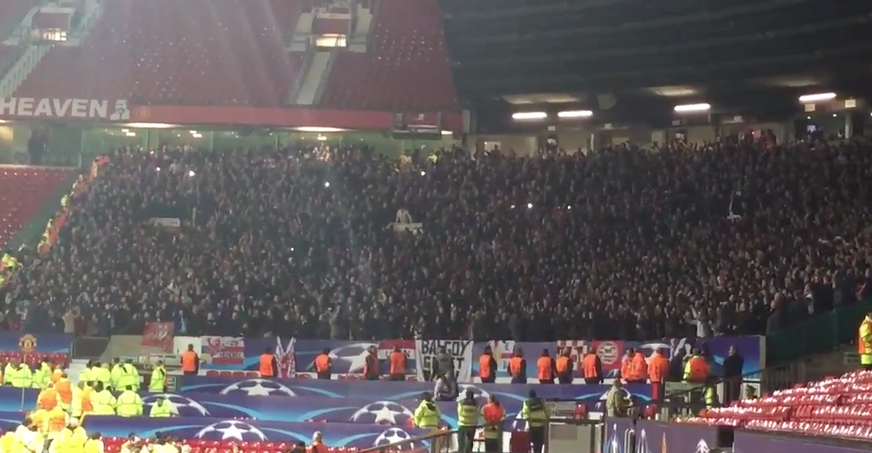 PSV fans give rousing rendition of Yaya/kolo Toure song at Old Trafford