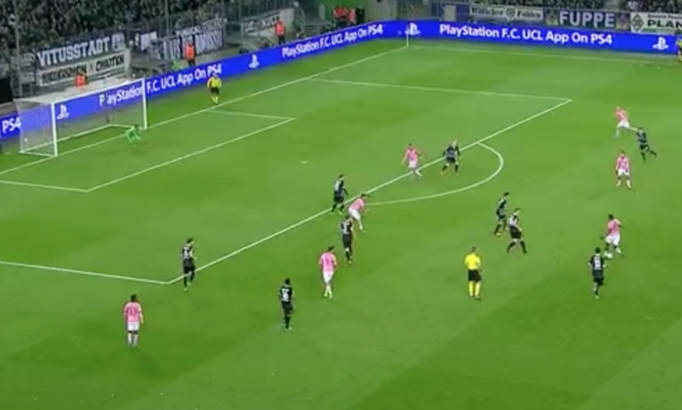 Paul Pogba’s outrageous assist finished off by sublime Lichtsteiner volley