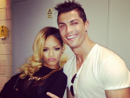 Ronaldo-Rihanna-song-plane