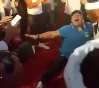 Diego Maradona dancing like a man possessed in Morocco is compulsory viewing