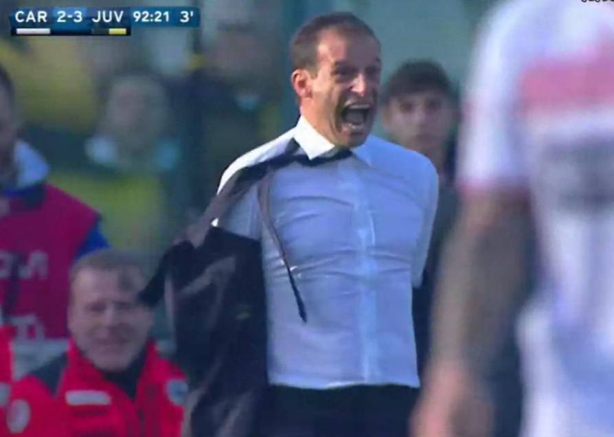 Allegri-angry