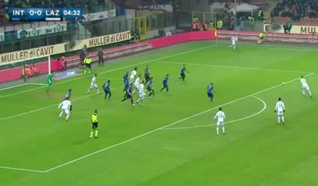 Lazio’s Antonio Candreva lashes home sweet first-timer vs Inter