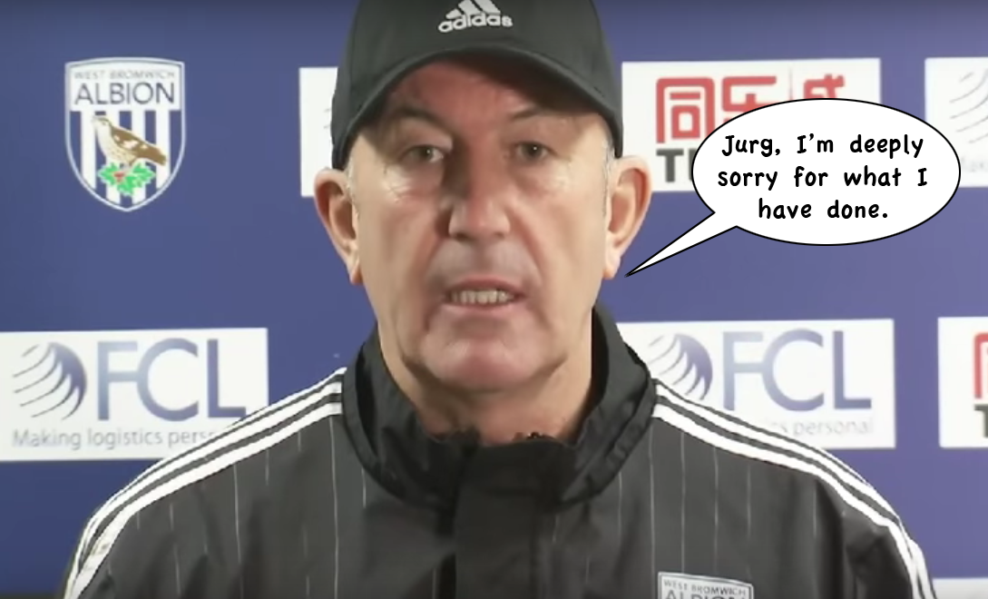 Tony Pulis makes heartfelt apology for playing long balls vs Liverpool