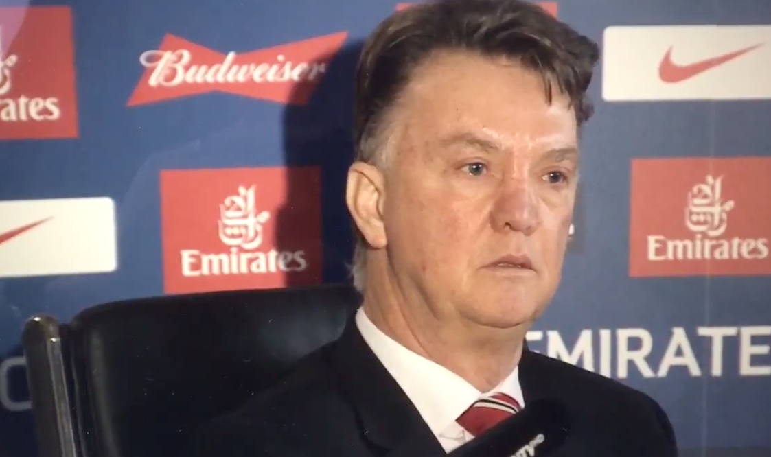 “Awful and horrible!” Just who has upset poor old Louis van Gaal now?