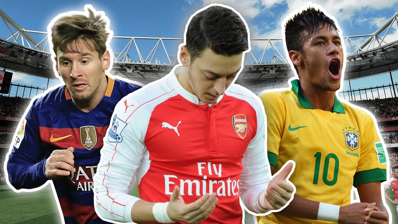 Top 10 Most Charitable Footballers | Messi, Neymar & Özil!