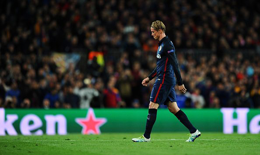 Fernando Torres’ fine finish vs Barca before hitting the self destruct button