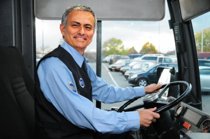 Mourinho Bus driver